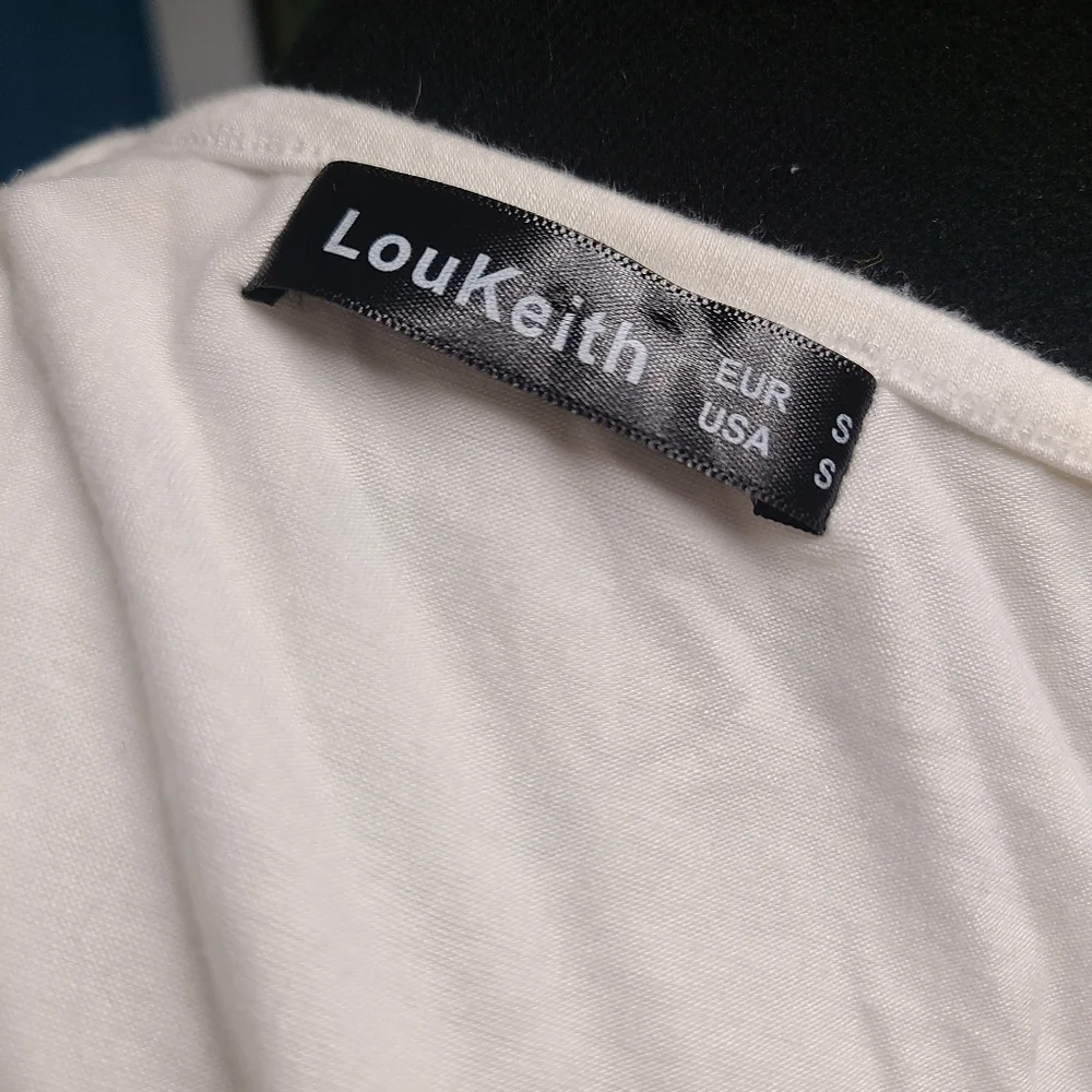 LouKeith Simple White Tank Size S - Picture 4 of 4